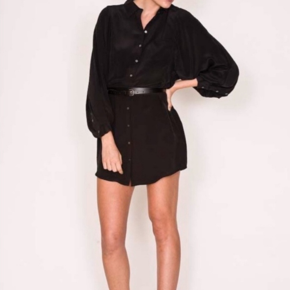 Joie dolman silk shirt dress in XS